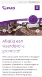 Mobile Screenshot of paro-bv.nl